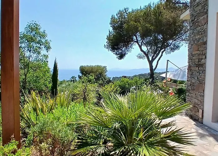Villa Anadine - Aiguebonne Boulouris - Pleine Vue Mer - A 5 Minutes A Pied De La Plage - Climatisee